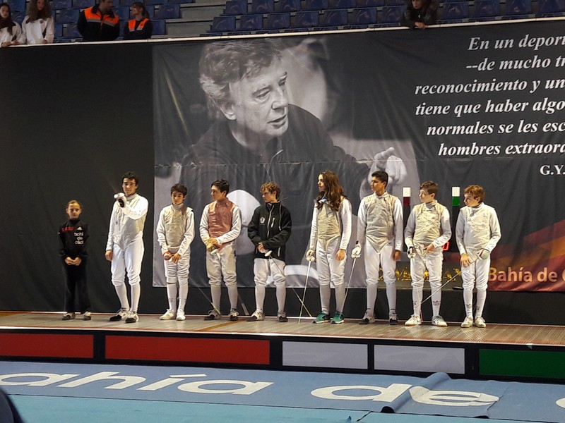 Navarra se hace un hueco en la esgrima nacional